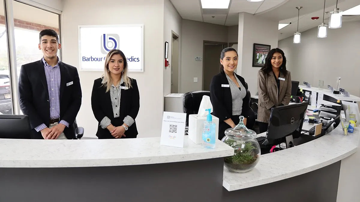 Staff introduction at Barbour Orthopedics